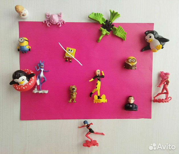 Фигурки леди баг киндеры –