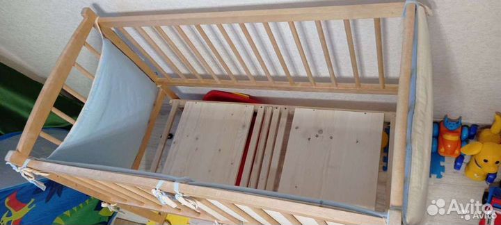 Кроватка детская до 3х лет