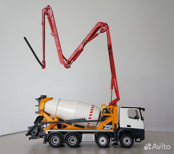 1/50 бетононасос бетономешалка миксер Mercedes