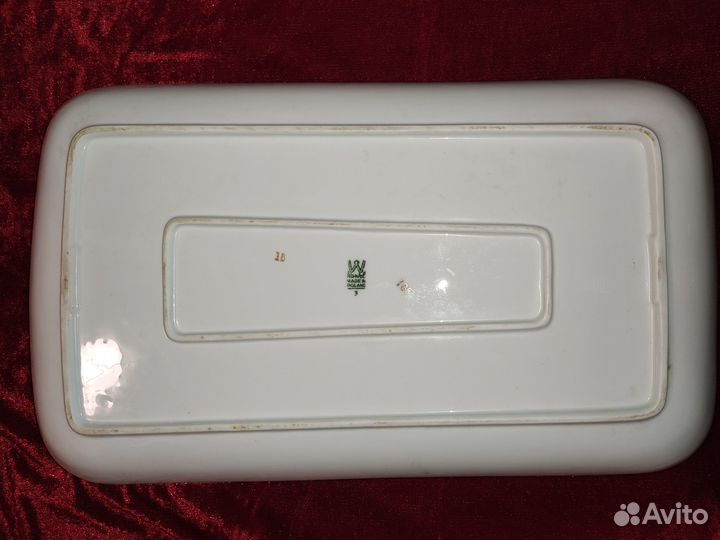 Поднос польский фарфоровый из СССР