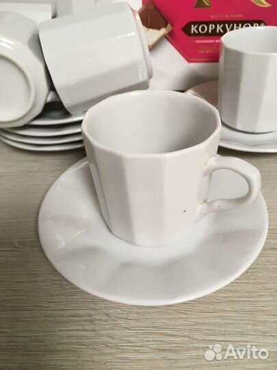 Чайная пара фарфор