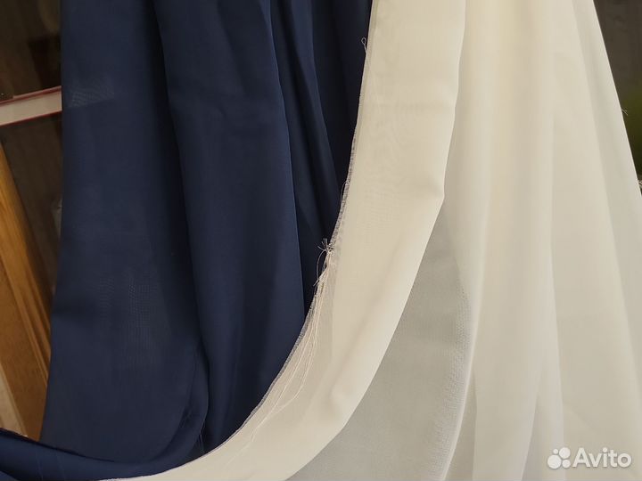 Отрез ткани шифон