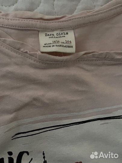Футболка детская для девочки zara