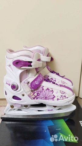 Коньки для девочки 30-33 раздвижные купить в Уфе | Хобби и отдых | Авито