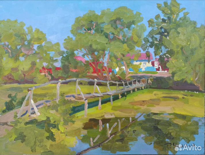 Картина «Пруд»