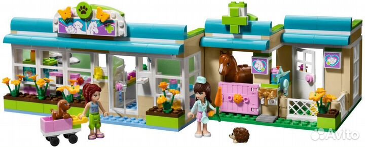 Клиника для животных, аналог лего 3188/10169