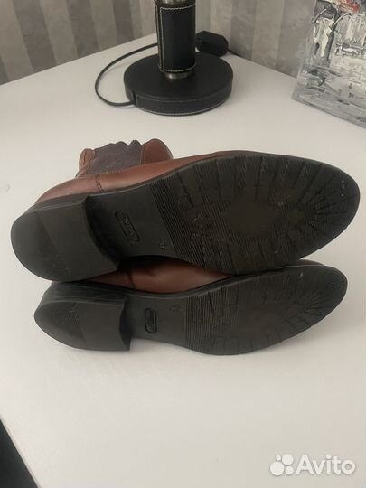 Ботинки женские кожаные no name