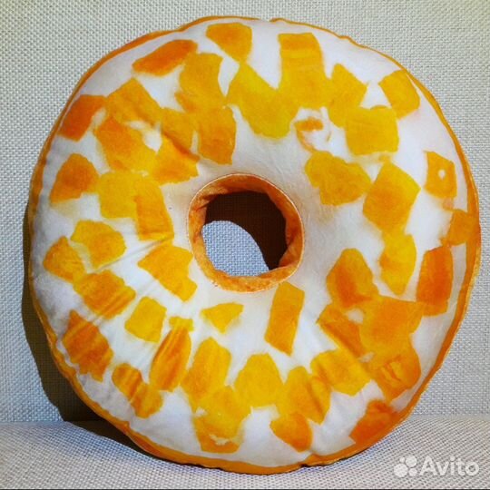 Подушки пончики 3д печать 40 см