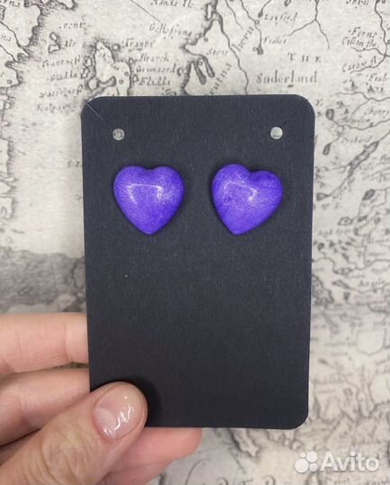 Серьги ручной работы