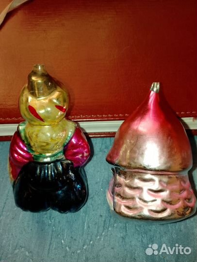 Игрушки СССР Хоттабыч, Богатырь,Попугай,Уточка