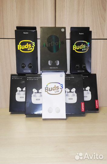 Наушники Redmi Buds 3 Lite, Lenovo, Realme