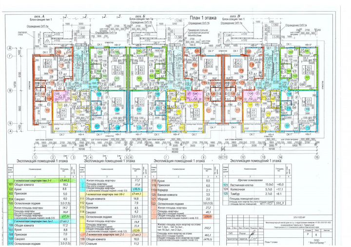 Своб. планировка, 32,9 м², 3/5 эт.