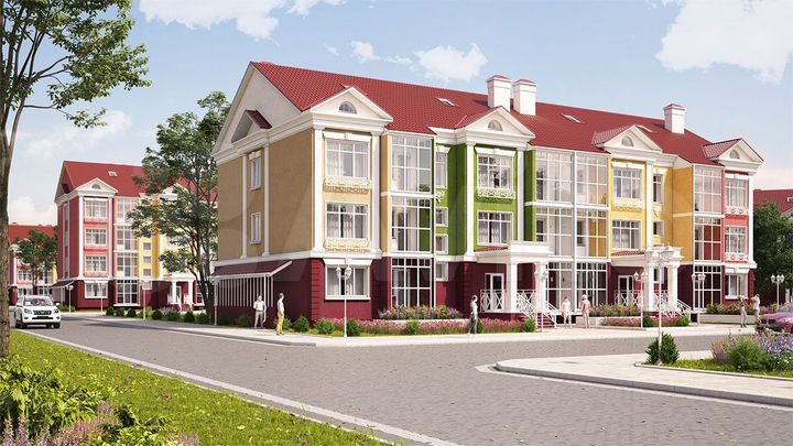 1-к. квартира, 35,7 м², 3/4 эт.