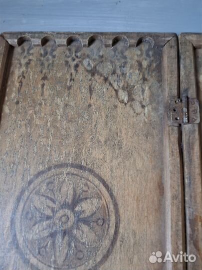 Доска деревянная для игры в шахматы, нарды