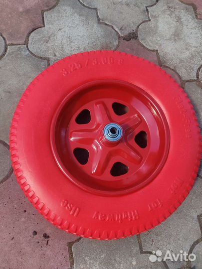 Колесо полиуретановое для тачки