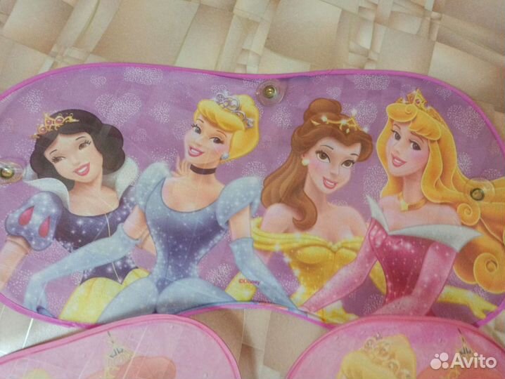 Шторки в авто Принцессы Дисней