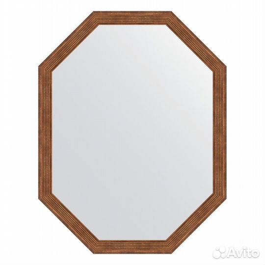 Зеркало Evoform Octagon BY 7016 69x89 сухой трост