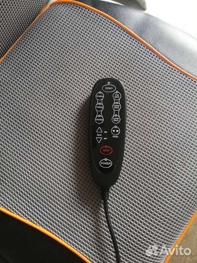 Массажная накидка на сиденье, массажер для спины