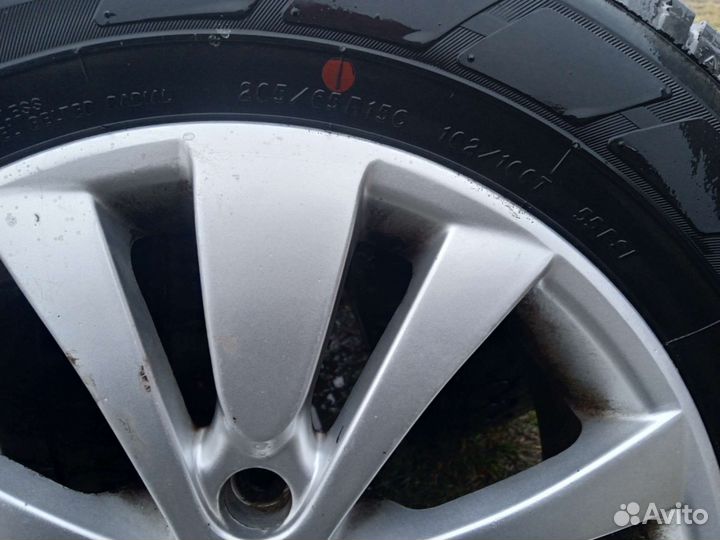 Колеса в сборе