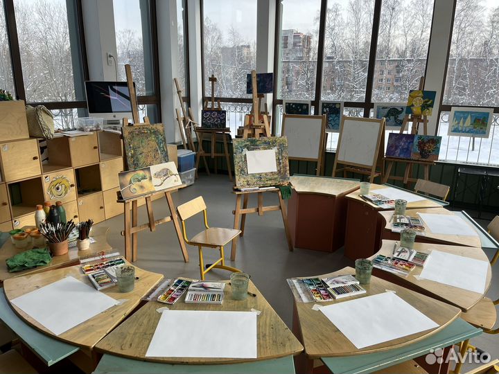 Обучение живописи детей