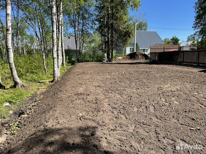 Сеяный плодородный грунт земля