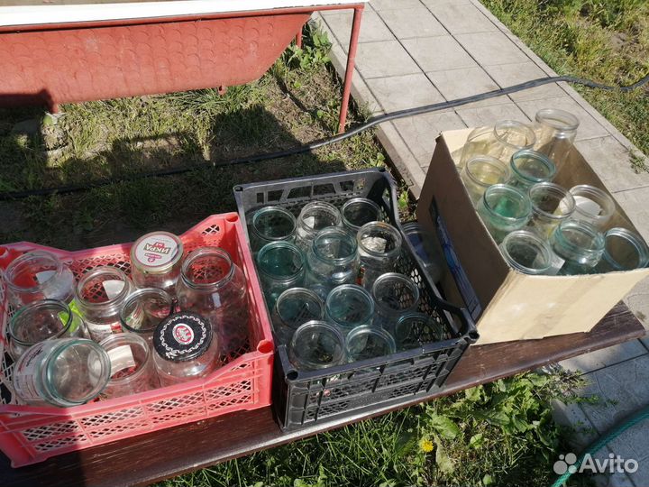 Банки стеклянные, разные