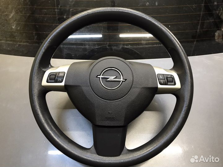 Руль с подушкой Опель Астра Аш