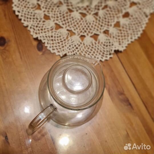 Чайник заварочный 1л богемия тонкое стекло