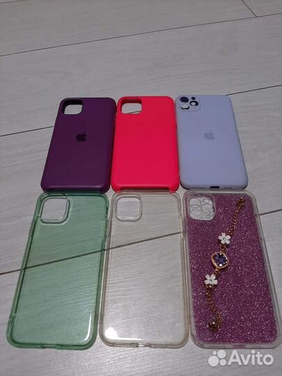 6 чехлов на iPhone 11 Pro Max Цена за всё
