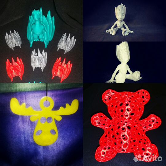 Petg PLA ABS hips SBS пластик для 3д / 3d принтера