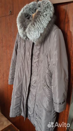 Пальто женское с чернобуркой