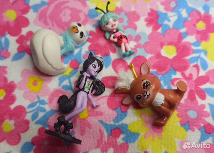 Питомцы Enchantimals, мини-кукла Энчант