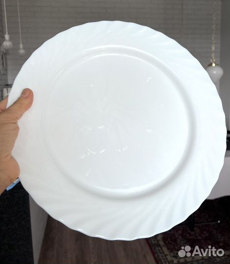 Luminarc большое 32 см блюдо. Производство Франция