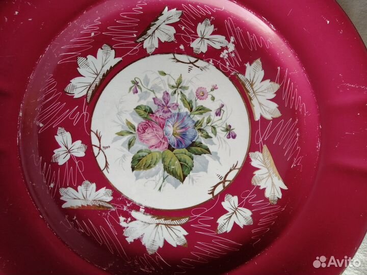 Антиквариат посуда. Блюдо Гарднер