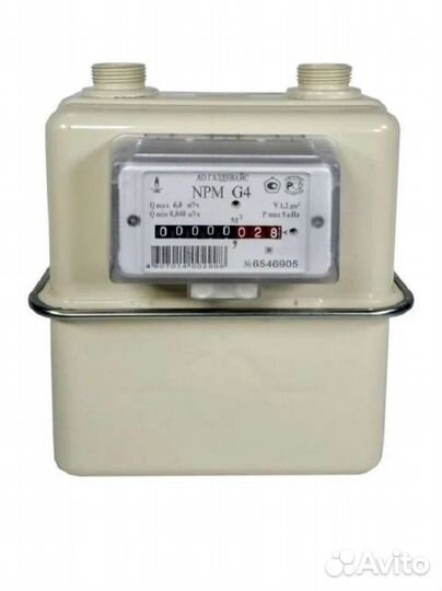 Газовый счетчик NPM G4 Левый М30х2 2022 год