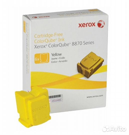 Оригинальный набор картриджей (твердые чернила) Xe