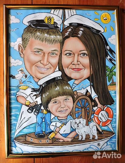 Шаржи по фото на заказ (Самара)