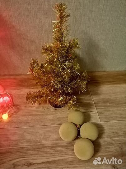 Набор для украшения к Новому году 6 предметов