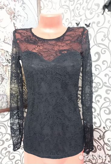 Кофточка женская кружевная 40-42