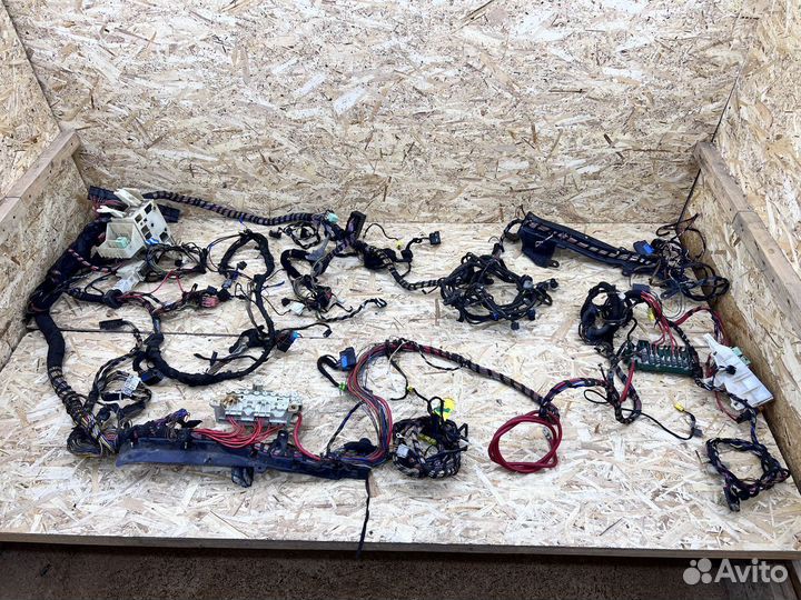Проводка салона BMW E39 левый руль