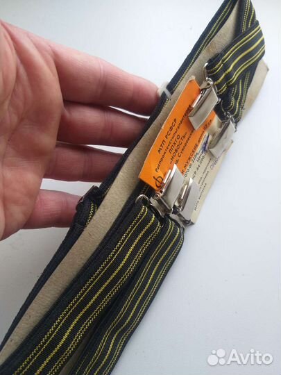 Подтяжки мужские новые СССР 1986