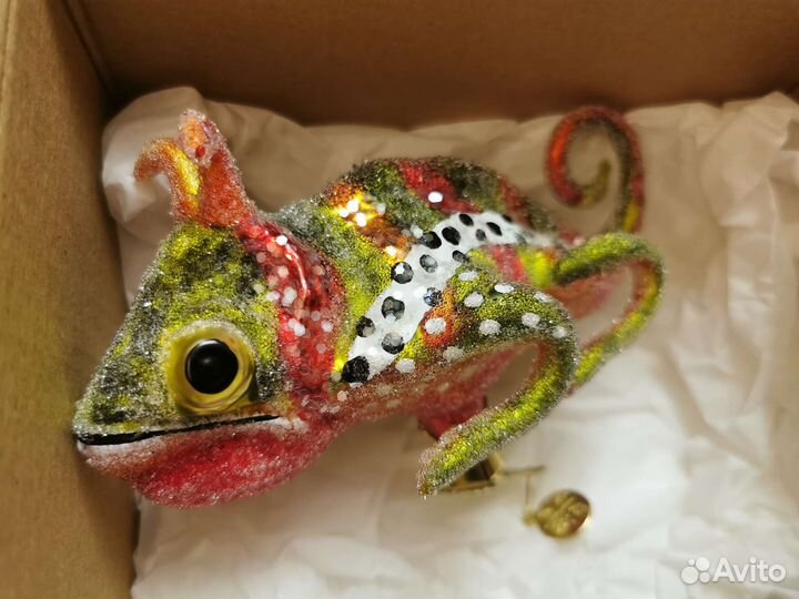 Ёлочная игрушка Хамелеон, Morawski