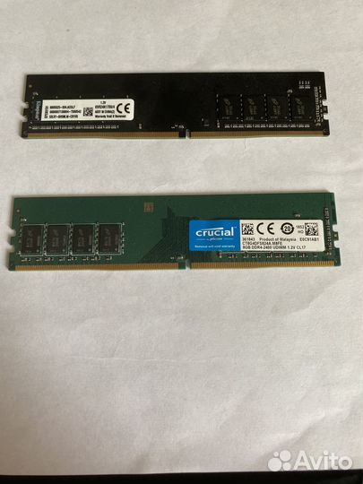 Оперативная память ddr4 8гб для пк