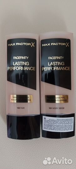 Одним лотом.Тональный крем. Max factor