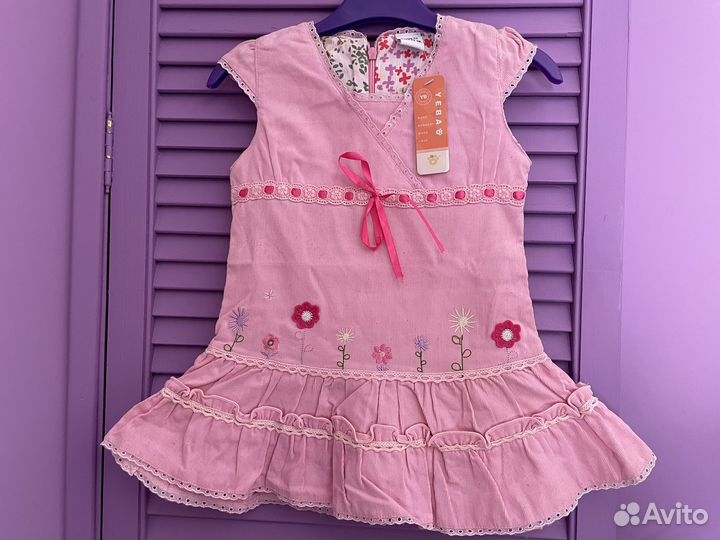 Сарафан летний детский 92 98 104 116