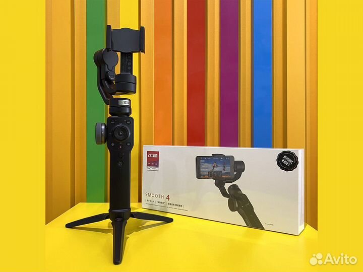 Ручной стабилизатор Zhiyun Smooth 4 Гарантия 1 год
