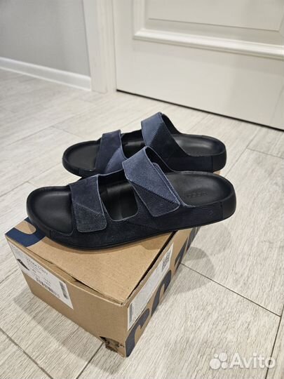 47,46,44,43,42 новые шлепки ecco cozmo