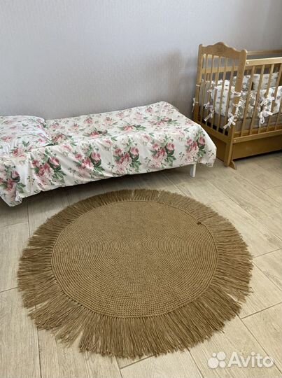 Джутовый коврик 140 см