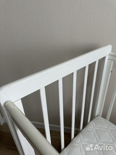 Кроватка для новорожденных приставная