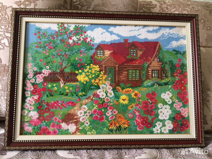 Картины вышитые бисером